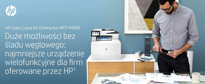 Pajisje multifunksionale HP LaserJet Enterprise MFP M480f, A4, lazer me ngjyra, e bardhë