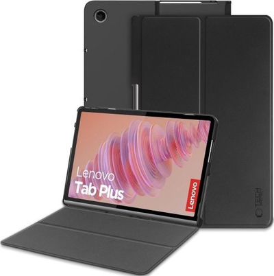 Футрола за таблет Tech-Protect SmartCase за Lenovo Tab Plus 11.5 TB-351, функција sleep wake, црна
