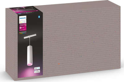 Llambadar LED Philips Hue Perifo, RGB, Bluetooth, 5.2W, i bardhë