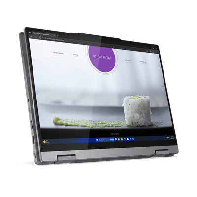 Laptop 2 në 1 Lenovo ThinkBook 14 G4 IML, Intel Core Ultra 7, 14" WUXGA Touch, RAM 16GB, SSD 512GB, gri