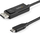 Kabllo StarTech USB C në DisplayPort 1.2, 2m, 4K 60Hz, e zezë