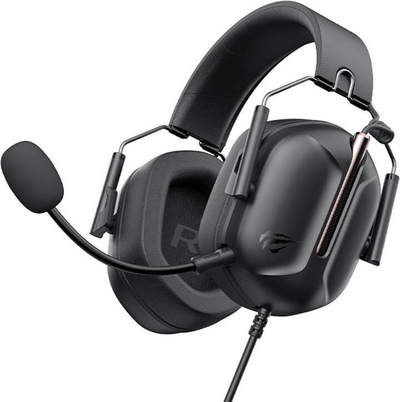 Kufje gaming Havit H2033D, me dhe pa kabllo, me mikrofon, të zeza