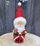 Figurinë dekor Saska Garden Santa Claus, LED, 7x6x16cm, e kuqe
