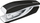 Kapëse letre Leitz Mini WOW 55281095, metal, 10 fletë, e zezë