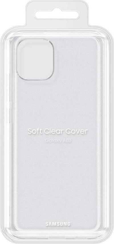 Mbrojtëse telefoni Samsung Soft Clear, Galaxy A03, e butë, transparente