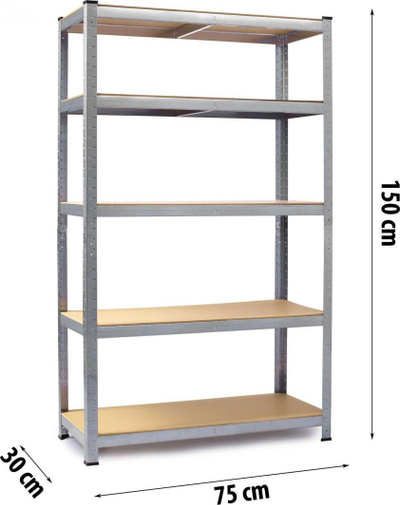 Raft magazinimi Humberg, 150 x 75 x 30 cm
