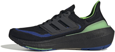 Atlete vrapimi Adidas UltraBoost Light, mesh, të zeza me jeshile