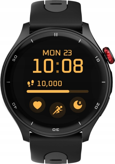Ora e zgjuar MyPhone Watch Adventure, Bluetooth, që s’e ha uji, e zezë