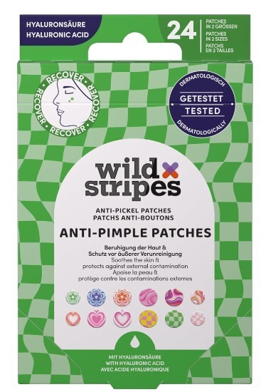 Wild Stripes Groovy ProtectPatches për Akne me Acidi Hyaluronik, 24 copë