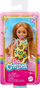 Kukull Barbie Chelsea me fustan me zemra, 15 cm, shumëngjyrësh