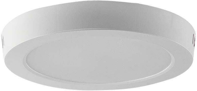 Panel tavanor LED V-TAC PRO Round, 18W, 4000K, i bardhë