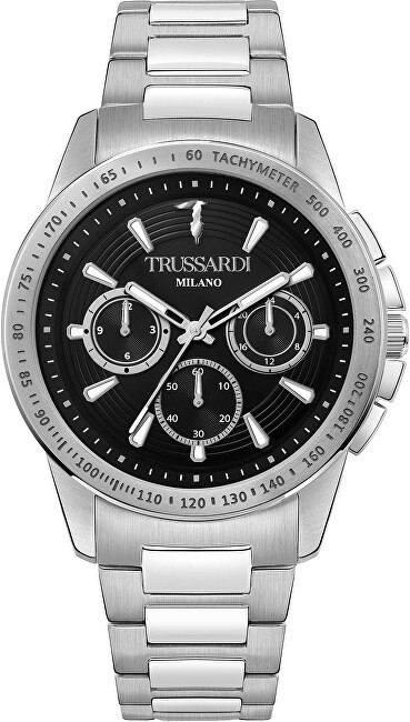 Orë burrash Trussardi T-Hawk R2453153004, e argjendtë