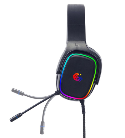 Kufje gaming Gembird GHS SANPO S300, 7.1 virtual, me mikrofon, RGB