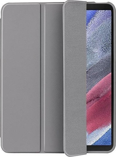 Mbulesë tablet Closing Smart Case për Samsung Galaxy Tab A7 Lite, kthehet në mbajtëse, eco-leather, gri