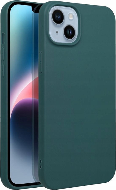 Këse mbrojtëse Matt Case për Honor 90 5G, TPU, jeshile e errët