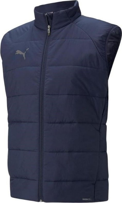 Jelek Puma TeamLiga Vest Jacket M 657968 06, me izolim WarmCELL, blu navy
