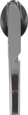Set bestekësh Mil-Tec Tourist Three Piece, 3 pjesë, çelik inox, argjendtë