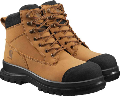 Çizme sigurie Carhartt Detroit Rugged Flex S3 me zinxhir, kafe me të zezë, nr 43