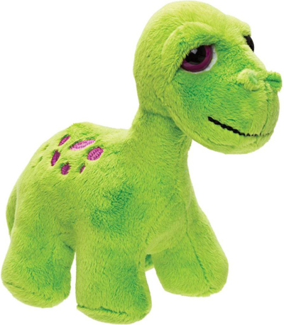 Lodër plushe Suki Gifts Brontosaurus, Dino’z, madhësi e vogël, jeshile