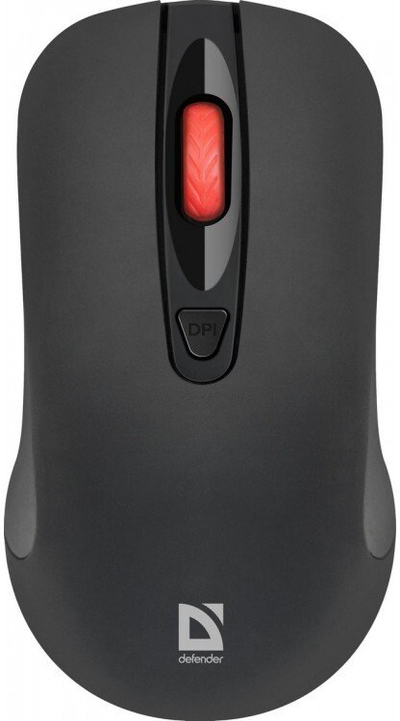 Maus Defender Nexus MS-195, pa kabëll, 1600 DPI, i zi