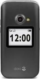 Telefoni me palosje Doro 2424, ekran 2.4", 92g, gri argjend