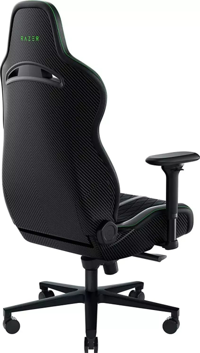 Karrige gaming Razer Enki Pro, Alcantara, mbështetje lumbare, e zezë