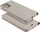 Këllëf telefoni Luna Book për Xiaomi Redmi 12C, me magnet, ngjyrë argjendtë