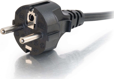 Кабел за струја C2G European Power Cord, 3m, 16 AWG, црн