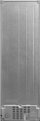 Frigorifer i kombinuar Vox, 338L, No Frost Inverter, gri antracit