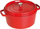 Tenxhere gize Staub Round Cocotte, 18cm, 1.7L, e kuqe