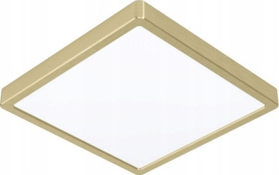 Panel LED tavani EGLO Fueva 5, 28.5x28.5 cm, IP20, ngjyrë bronzi