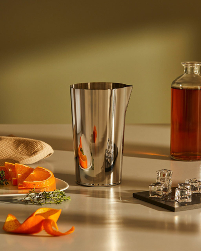 Чаша за мешање коктели Alessi The Tending Box Mixing Glass, стакло, транспарентна