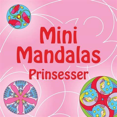 Libër ngjyrosjeje Mini Mandalas PRINCESSES, format i vogël, për fëmijë