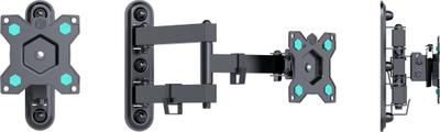 Mbajtës muri për TV Onkron R4 B, 10 35", 20kg, i zi