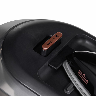 Sistem avulli Braun CareStyle 7 Pro IS7286BK, depozitë e madhe uji, pllaka rrëshqitëse, i zi