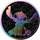 Mbajtëse telefoni PopSockets Oil Slick Stitch Enamel PopGrip, ngjitëse, shumëngjyrëshe