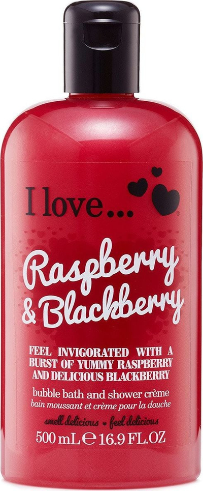 Крем за туширање I Love Raspberry and Blackberry, 500ml