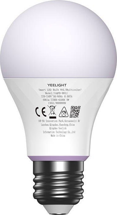 Llambë inteligjente Yeelight W4 E27, RGB, e bardhë