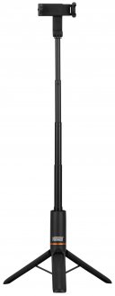 Tripod telefoni Newell M-Pod Pro, monopod 2 në 1, telekomandë Bluetooth, i zi
