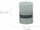 Qiri Home Styling Collection DIP DYE Ombre, 7cm, 10cm, gri ose jeshil