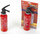 Lodër zjarrfikëse Klein Fire Extinguisher, me spërkatje uji, mbi 3 vjeç, e kuqe