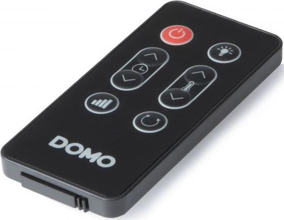 Ngrohës kullë Domo DO7345H, 2000W, qeramik, me telekomandë, i zi