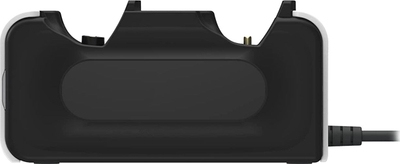 Stacion karikimi Hori Dual Charging Station për leva PS5 DualSense, mban në karikim 2 leva, bardh e zi