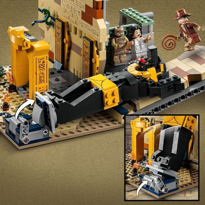 Lodra LEGO Indiana Jones Escape from the Lost Tomb 77013, set ndërtimi, 600 pjesë, shumëngjyrëshe