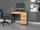 Tavolinë pune Topeshop Mijas Desk, 98 x 51 cm, antracit
