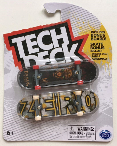 Lodër fingerboard Tech Deck Zero, set 2 copë, plastikë