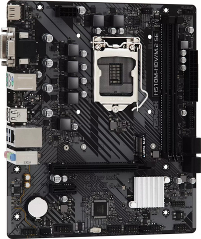 Pllakë amë ASRock H510M-HDV/M.2 SE, Intel H510, Socket 1200, 2 slota RAM, Micro ATX