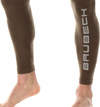 Geta termike për meshkuj Brubeck Ranger Wool, madhësia XXL, lesh merino, ngjyrë kaki