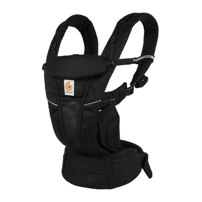Nositëse bebe Ergobaby Omni Breeze, SoftFlex Mesh, ergonomike, e zezë