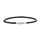 Byzyzlyk për meshkuj Daniel Wellington sDW0406, i zi